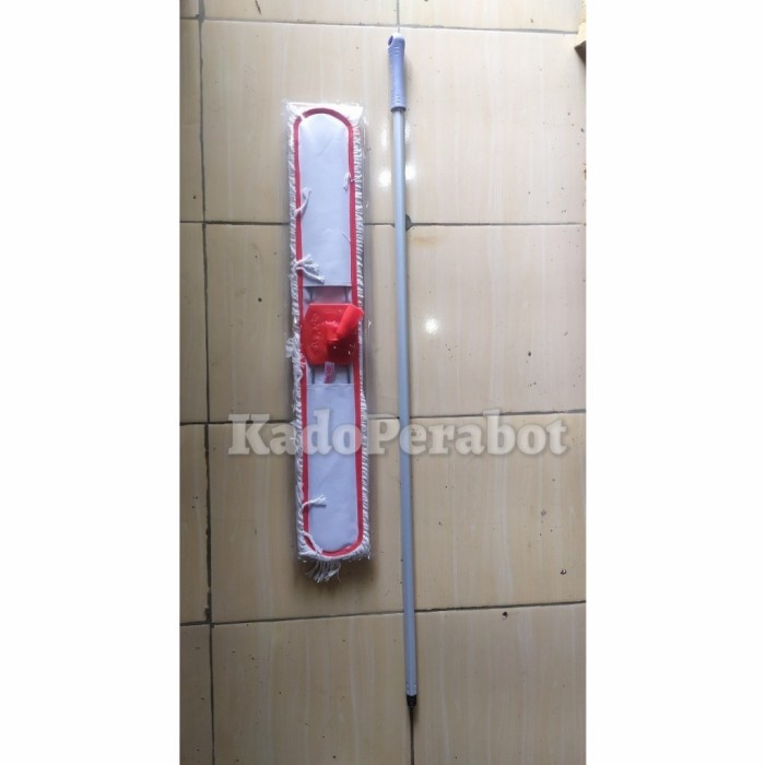 Pel loby dragon 90cm - pel panjang - sapu panjang kantor - pel lebar - refill pel 90cm MEGA STORE