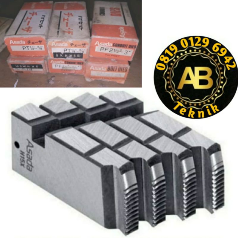 mata senai drat pipa 1 - 2 Inch asada Mata snai pipa drat