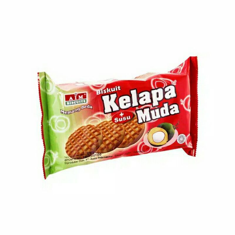 

AIM Biskuit Kelapa Muda 250g - Memang Beda