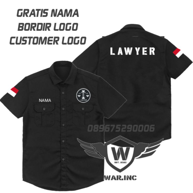 KEMEJA SERAGAM LAWYER