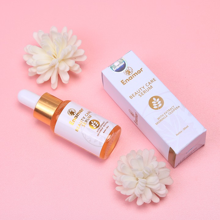 Enamor Beauty Care Serum BPOM Resmi 20ml Perawatan Alami Wajah Glowing Wanita Indonesia