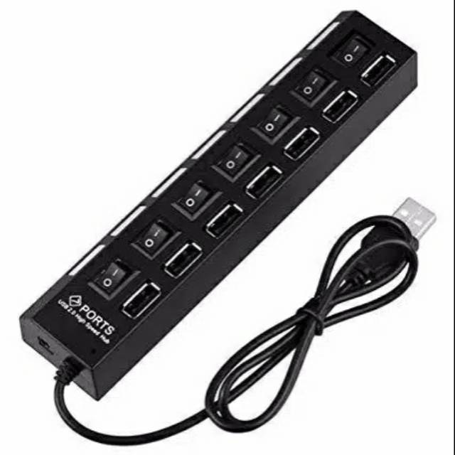 USB HUB 7 PORT ON OF/ USB HUB 7 PORT SAKLAR/ USB HUB 7