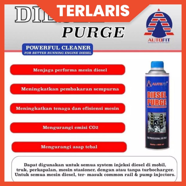 DIESEL PURGE PEMBERSIH NOZEL AUTOFIT 500 ml