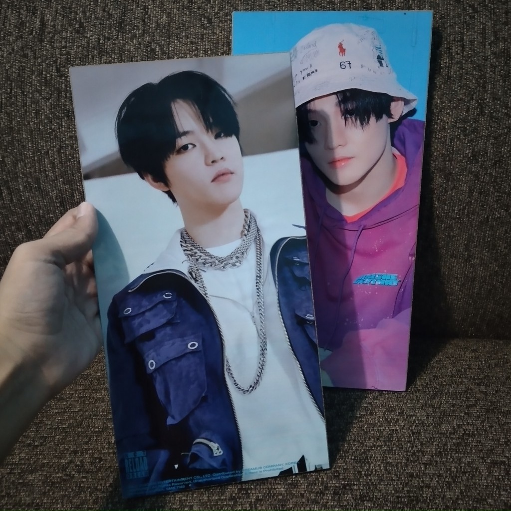 Walldecor NCT127 Doyoung versi Punch Ukuran 15x30cm Wall Decor Poster Kayu Hiasan Dinding KPOP Korea