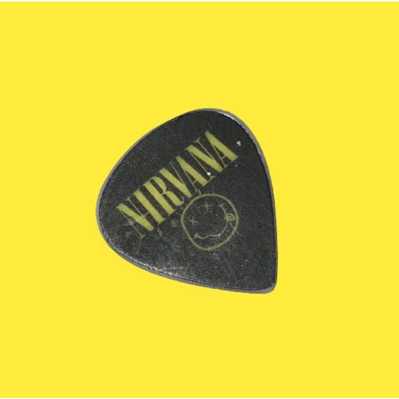 PICK GITAR NIRVANA BAND (BLACK)