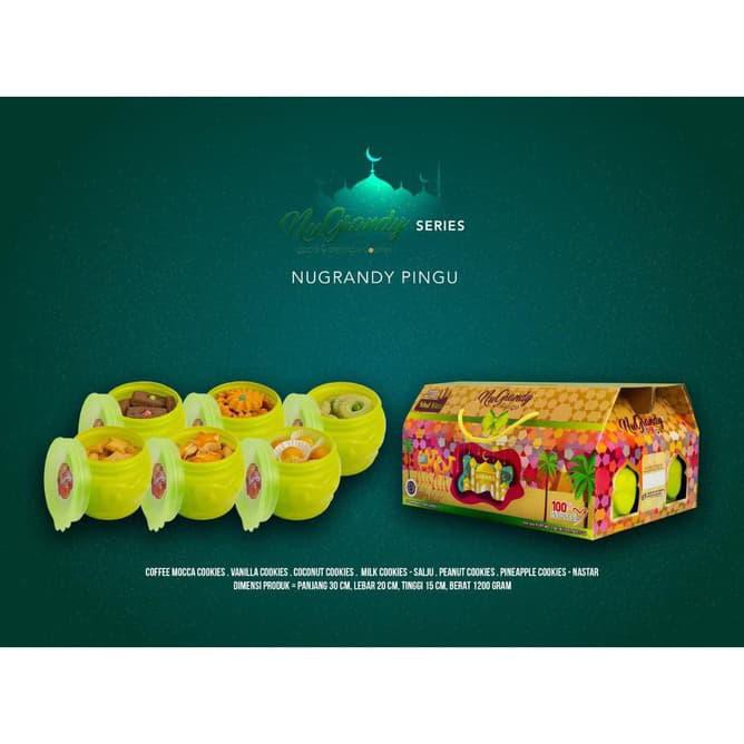 

Hot Item Paket Kue Lebaran Parsel Kue Kering Lebaran Nugrandy Pingu Halal