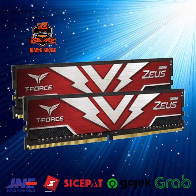 READY AGANKU Team T-Force Zeus DDR4 32GB (2X16GB) 3200Mhz MANTAFFF