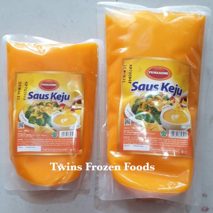 

Prima Agung Saus Keju Kemasan Reffil 500gram & 1kilogram