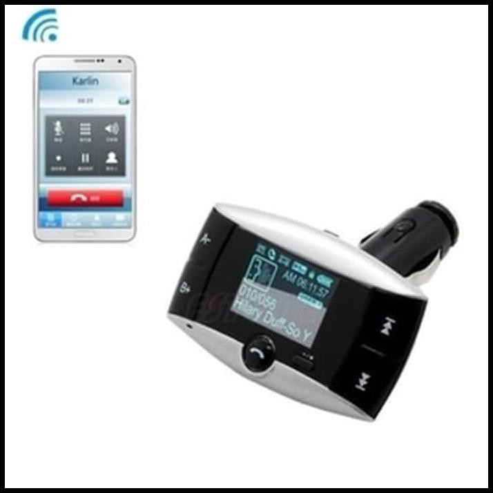 Promo Terbatas Hq Fm Modulator / Transmitter Portable W/ Bluetooth