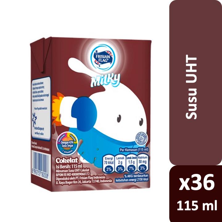 

Frisian Flag UHT Zuzhu Cokelat 36x115ml