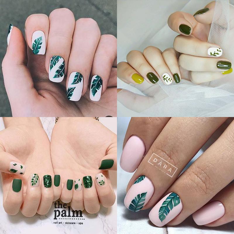 12desain Cinta Hati Air Decals Hari Valentine Kuku Air Decals Warna-Warni Tips Gradien Cinta Perancis Huruf Inggris Pola Bunga Bungkus Kuku Manicure Dekorasi DIY