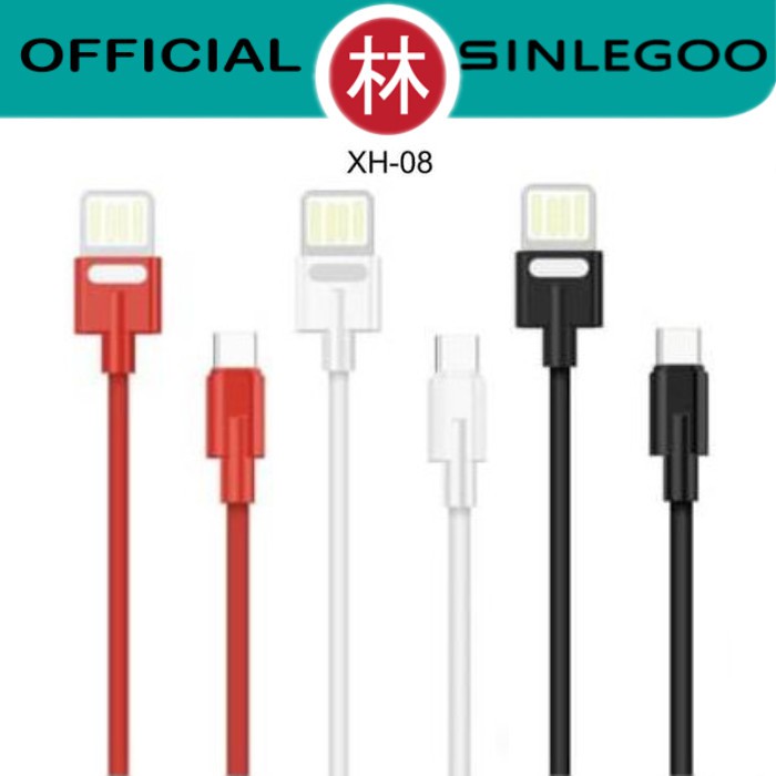 Sinlegoo XH-08 Double Zinc Alloy Data Cable Type-C Fast Charging