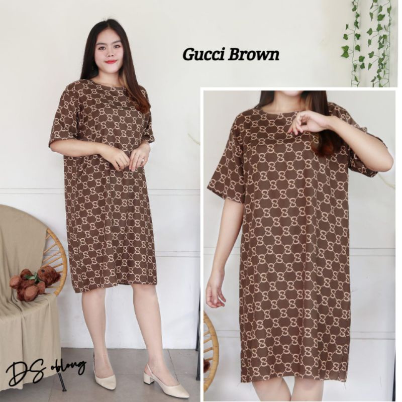 DASTER JUMBO XXL fit XXXL WANITA MODEL OBLONG LONG DRESS BAJU UKURAN BESAR