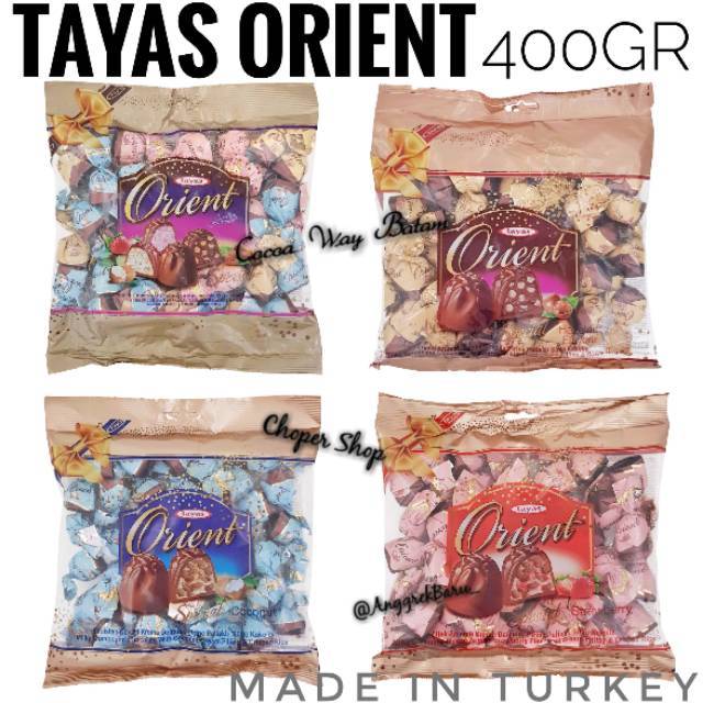 Cokelat Tayas Orient Chocolate 400gram / Coklat Tayas Orient 400gr