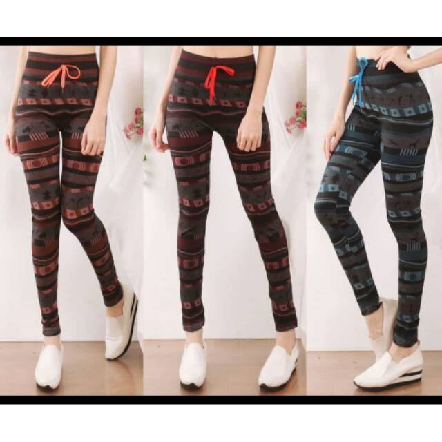 CELANA SENAM LEGGING BATIK