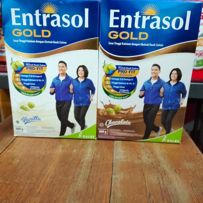 

BISA BAYAR DITEMPAT entrasol gold 600 gr - Coklat