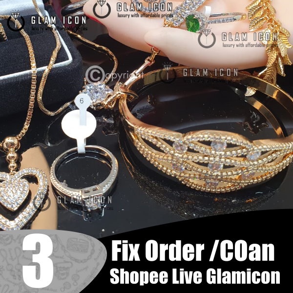 Fix Order Live Glamicon Jewelry 3