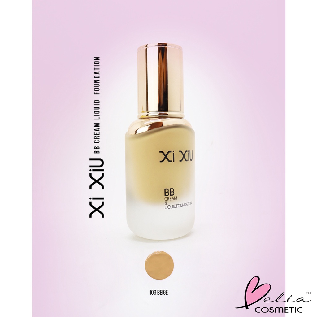 ❤ BELIA ❤ XI XIU Divine BB Cream Liquid Foundation | Flawless Full Coverage ANTI-UV | Xixiu BPOM