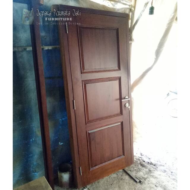 Kusen Pintu rumah minimalis kayu jati jepara