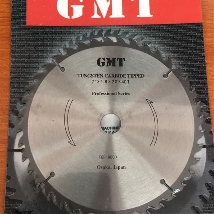 Mata Gergaji Circle GMT 7 X 40 T TIPIS POTONG KAYU CIRCULAR SAW