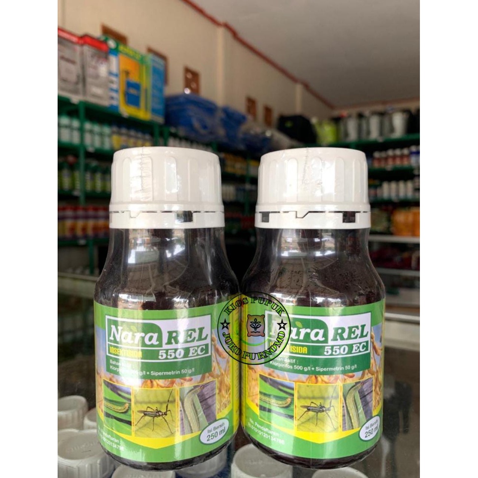 NARAREL 550EC  250ML INSEKTISIDA ULAT GRAYAK