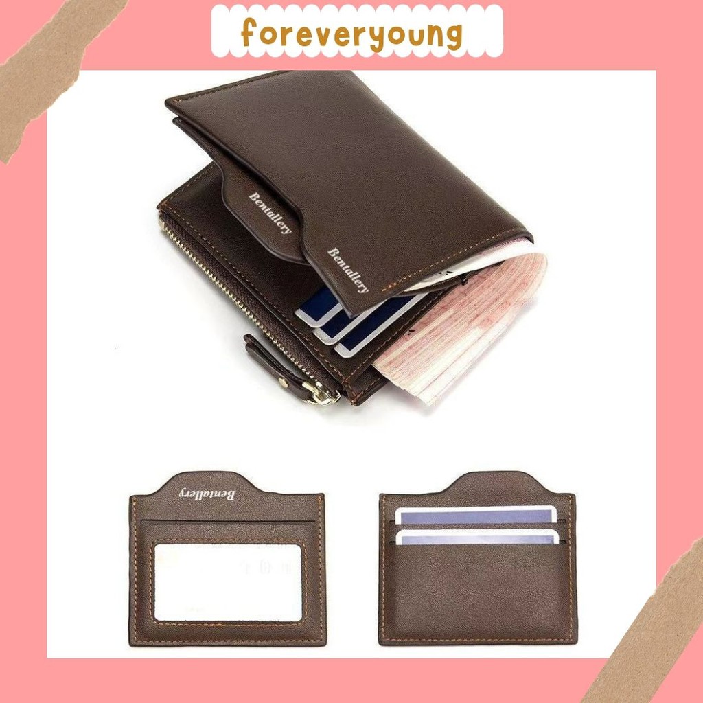 (Fy) COD DOMPET IMPORT N37 DOMPET PRIA IMPORT MATERIAL PU DOMPET PENDEK DOMPET PRIA MURAH REAL PIC