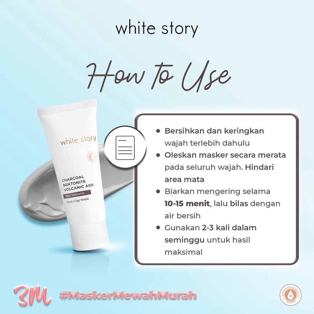 WHITE STORY Jeju Volcanic Pore Clay Mask