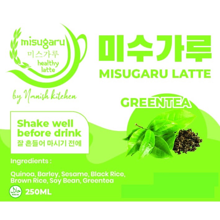 

Misugaru Green Tea Latte