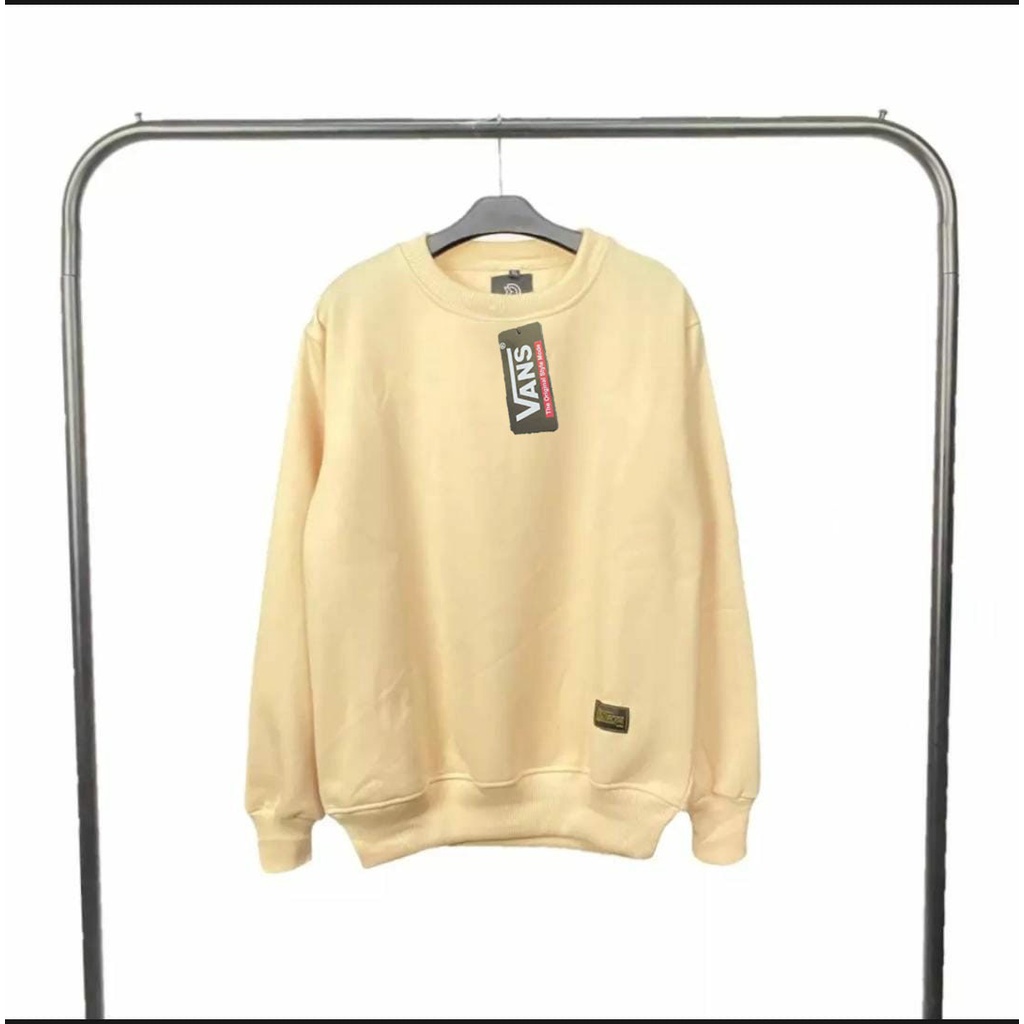 Sweater Crewneck Sweatshirt Polos/Bordir Pria wanita Premium Distro
