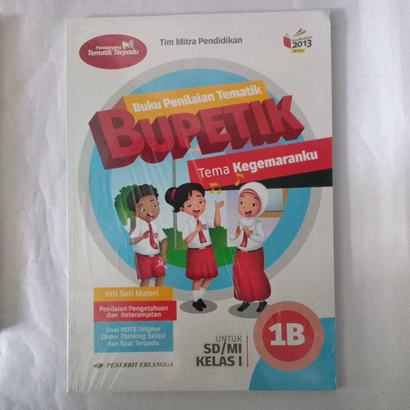 BUKU BUPETIK TEMA KEGEMARANKU UNTUK SD/MI KLS I 1B
