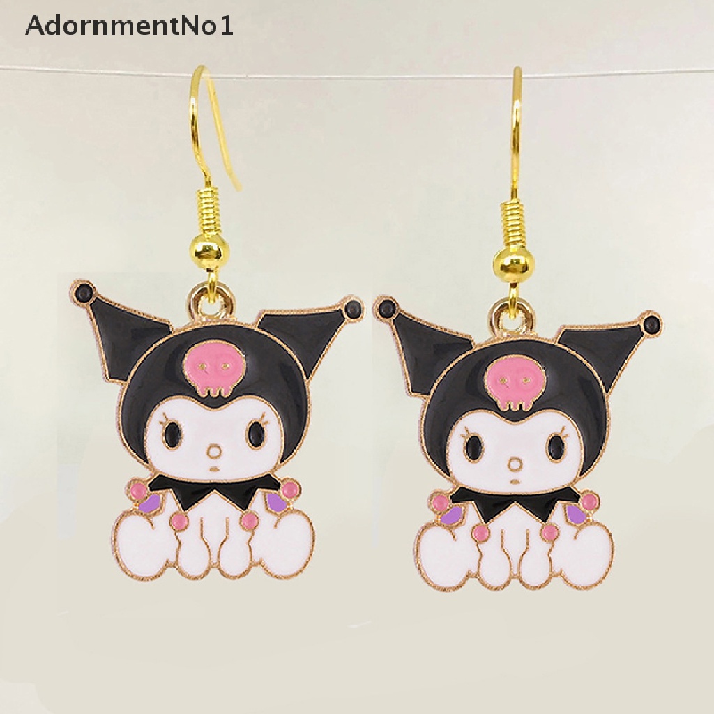 (AdornmentNo1) Anting Gantung Panjang Kait Motif Kartun Kelinci Untuk Perhiasan Wanita / Cosplay