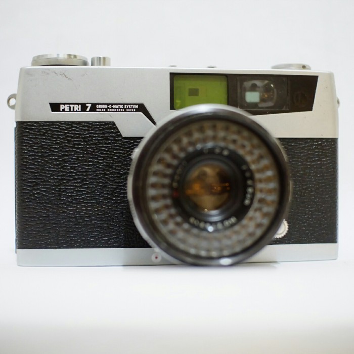 kamera analog petri 7 rangefinder