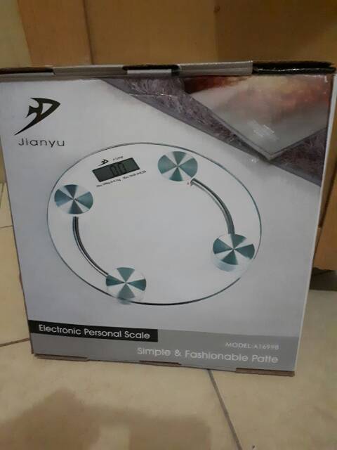 Ukuran Besar Diameter 33 cm Timbangan Badan Digital Personal Scale