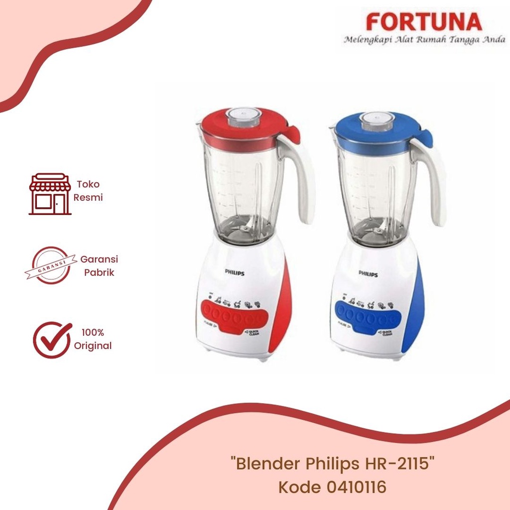 Blender Philips HR-2115 / Blender Plastik Philips HR-2115