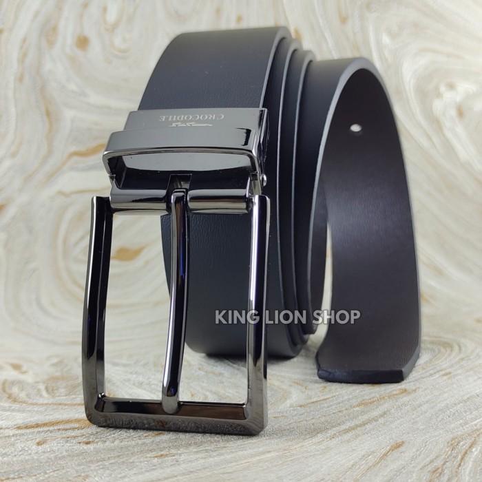 Gesper Ikat Pinggang Pria Import Sabuk Gesper8 Warna 2 In 1