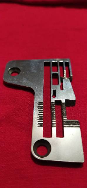 Needle Plate obras pegasus type 204529 mesin pegasus 5mm L52-13/L32-87