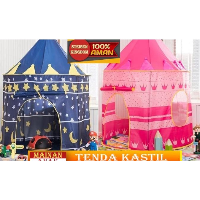 [COD] TENDA MAINAN ANAK PEREMPUAN CEWEK LAKI COWOK KECIL MURAH BIRU PINK 020 SALE Kode 872