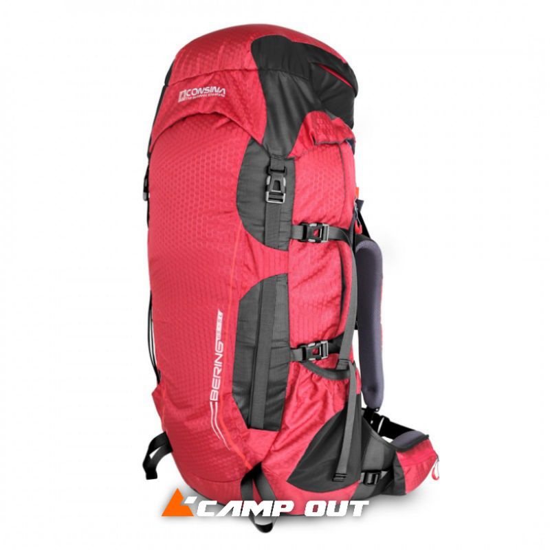 Consina Tas Gunung Bering 65+5L / Tas gunung carrier consina bering 65+5 L include cover bag / Tas Camping