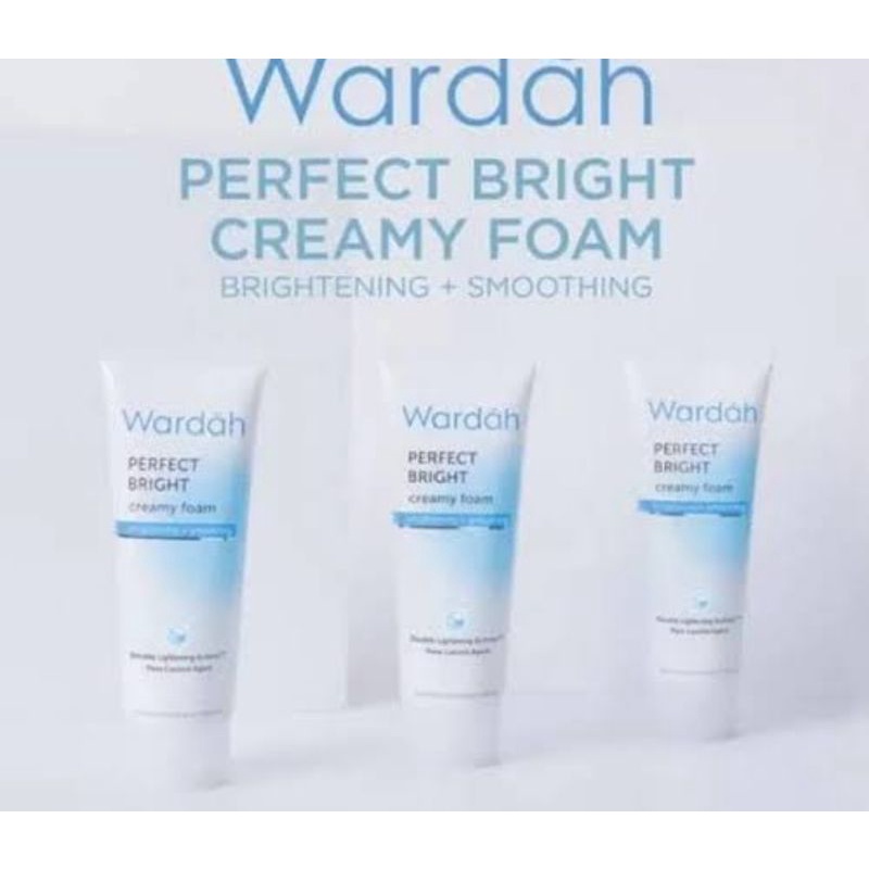 Wardah Perfect Bright Smooth Glow &amp; Bright+Oil Control Facial Fom