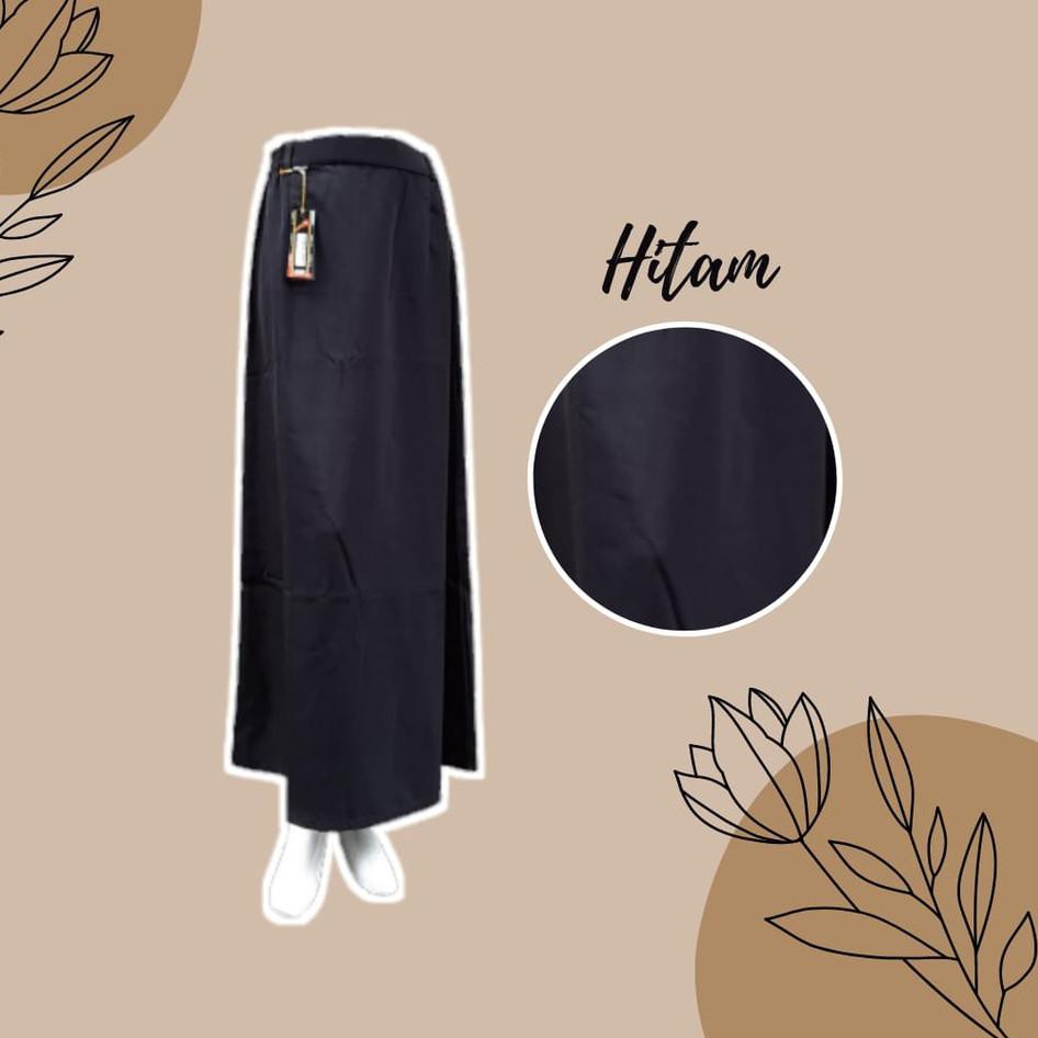 *Spesial,? Rok polos panjang kantor kerja hitam kurnia ys