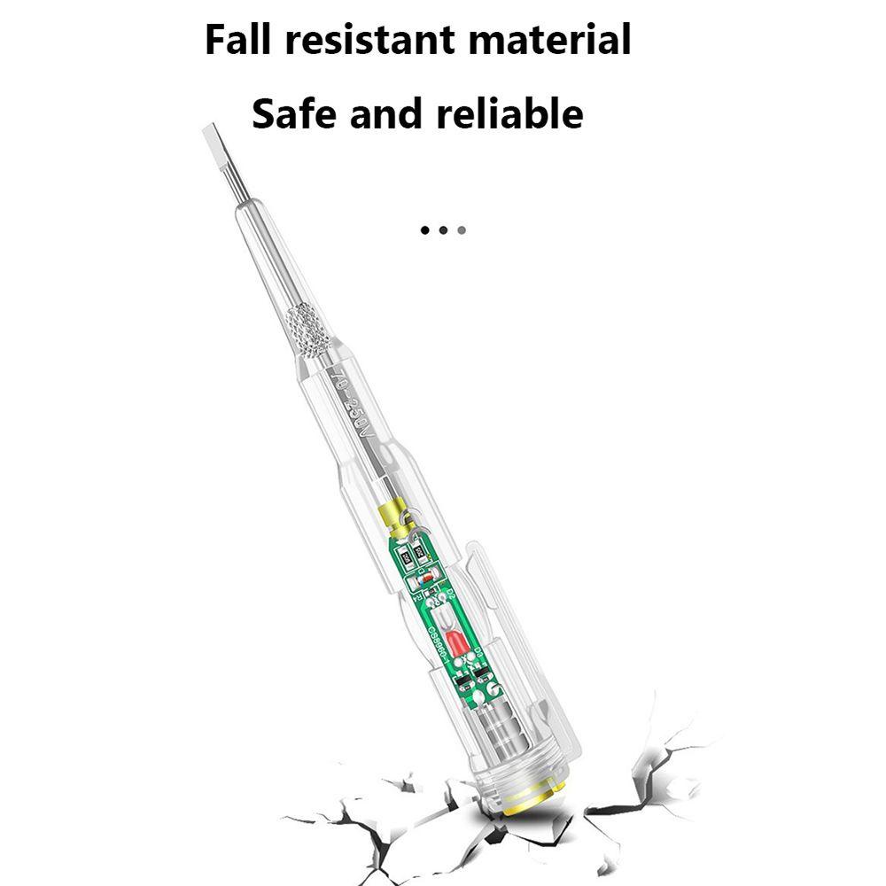 Popular Power Voltage Detector Pen On-off Test Obeng Listrik Indikator Alat Tukang Listrik Induksi Cerdas