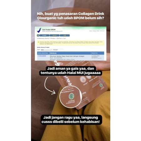 

Minuman Kolagen Gllourganic Minuman Serbuk ras Gula Aren dengan Kolagen