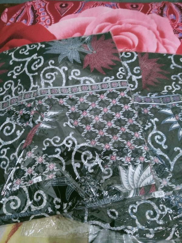 Bisa Cod Hem Batik Pria Jumbo Xxxl Xxxxl Kemeja Batik Big Size Lengan Pendek Atasan Baju