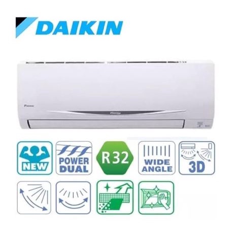AC DAIKIN FTC20NV14 3/4PK + PASANG (Depok dan sekitarnya)