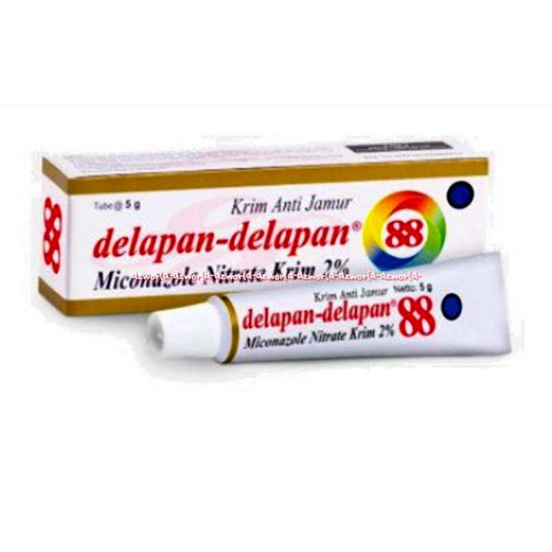 88 Delapan Delapan Miconazole Nitrate Krim 2% Krim Anti Jamur Salep