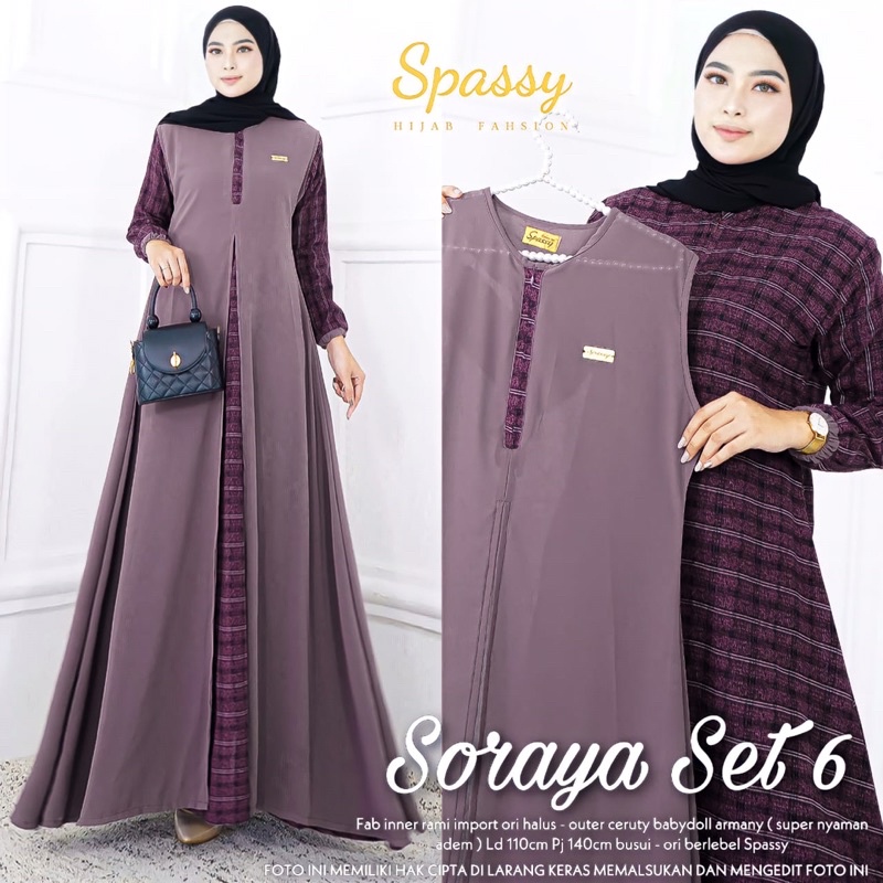 SORAYA SET 6 BY SPASSY