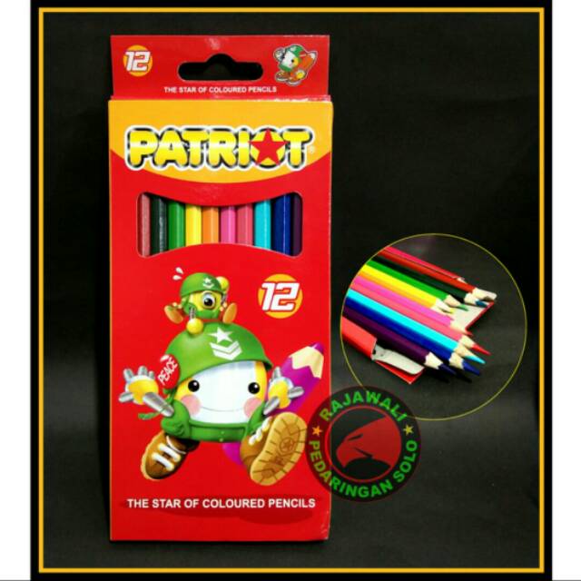 

PENSIL WARNA PATRIOT 12 MURAHHH