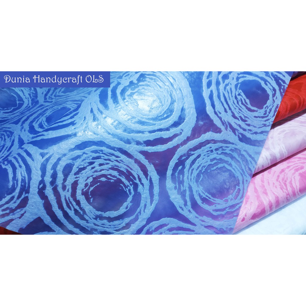 Kertas Pembungkus Bunga Rosy - Bahan Kerajinan Tangan - Flower Wrap