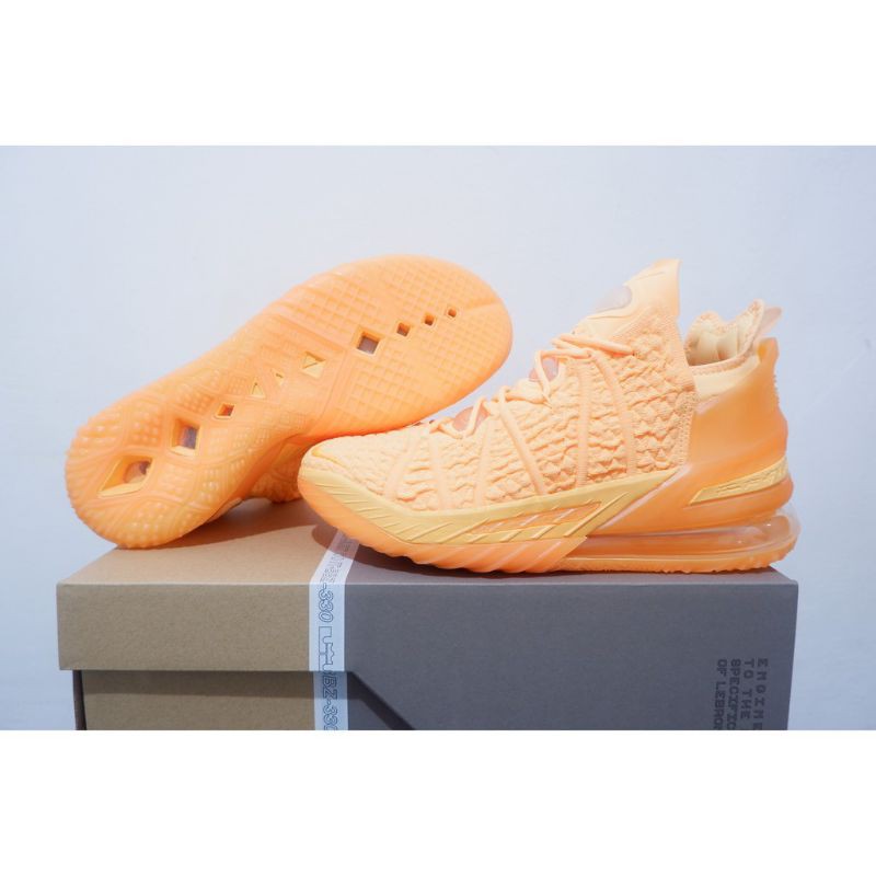 lebron 18 peach