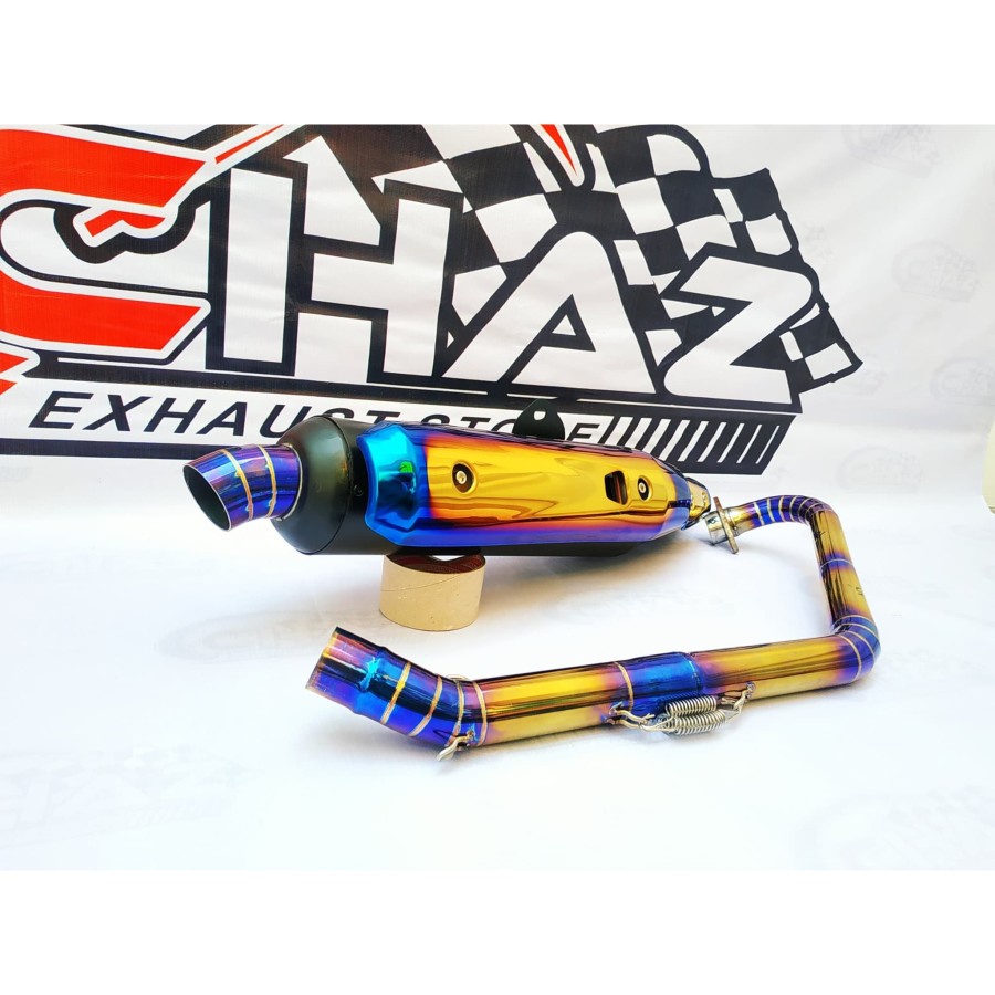 Kami Menjual Dengan Kualitas Terbaik Knalpot TSUKIGI Blue NEW VIXION - VIXION OLD